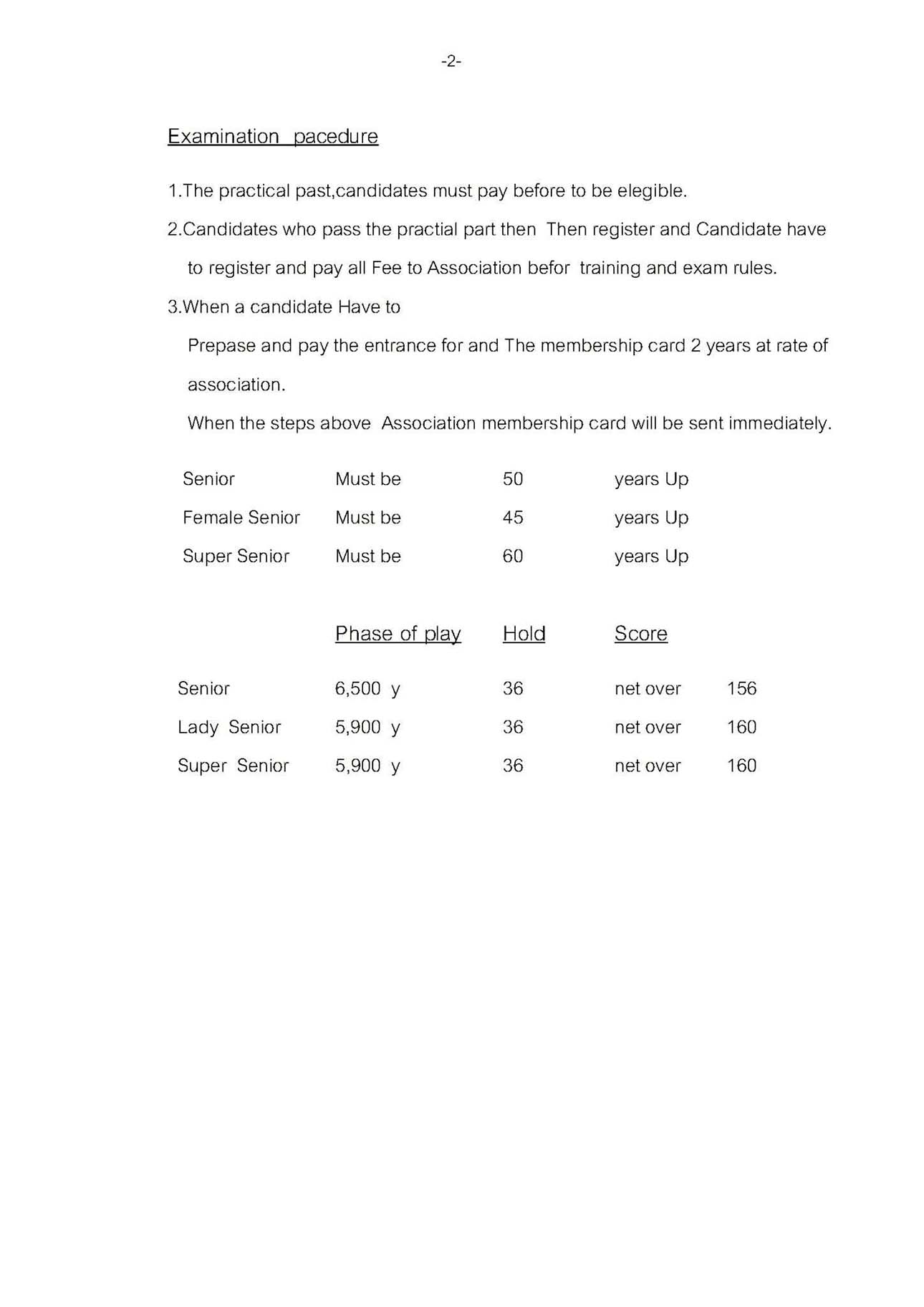 Thai Senior Professional Golf august 2026 10